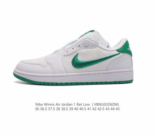 耐克 乔丹air Jordan 1 Low Aj1 乔1 乔丹1代aj1 低帮复古文化休闲运动篮球鞋 该鞋款从 1985 年元年款汲取设计灵感 焕新演绎简约经典