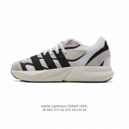 新品 阿迪达斯 Adidas 流光跑鞋lightblaze超轻防滑跑鞋男新款轻运动鞋 浅灰，Adidas Sportswear 专为 Z 时代流动青年打造的舒适 - 点击图像关闭