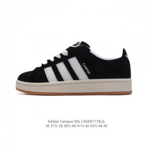 Adidas阿迪达斯.三叶草campus 00S 面包鞋复古休闲板鞋。千禧回潮！Adidas Campus 00S 经典再现！面包化的campus鞋款在今年受到