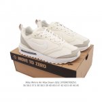 耐克 Nike Air Max Dawn 黎明系列 低帮气垫百搭休闲运动慢跑鞋，从配色上彰显出浓厚的复古气质。最大的亮点当属鞋型设计上加入结构元素，汲取1984
