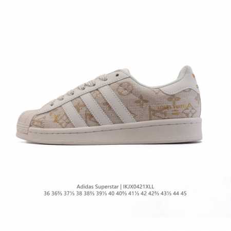 公司级 阿迪达斯 Adidas Superstar 2025年新款鞋子 蛇年新款 经典贝壳头系列 新款休闲板鞋潮流男女士运动鞋 鞋面织物拼接材质 标志性的贝壳鞋 - 点击图像关闭