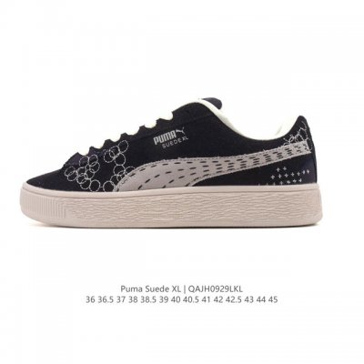 彪马 puma 休闲板鞋 Suede Xl系列经典厚底防滑耐磨舒适透气运动鞋 新年穿有型 时尚 穿搭 球鞋 穿搭 时尚 潮流 面包鞋 puma面包鞋，情侣必