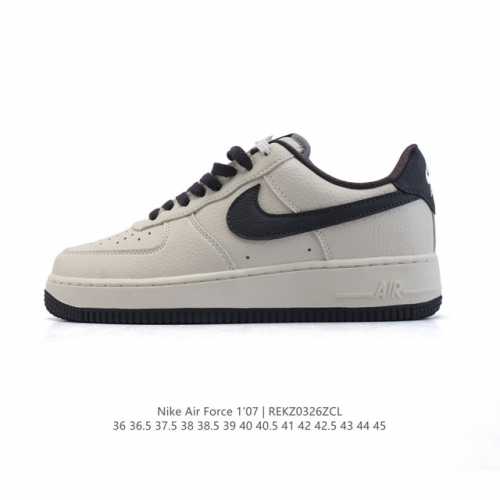 170 耐克 Nike Air Force 1 '07 Low 空军一号含气垫 小白鞋 2025年 蛇年新款 低帮百搭厚底增高休闲运动板鞋。柔软、弹性十足的缓震