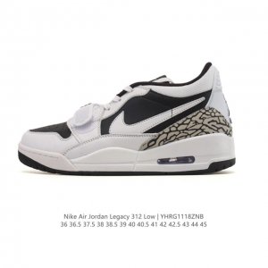 公司级 耐克 Aj 乔丹 Air Jordan Legacy 312 低帮运动鞋 Aj312 乔312百搭篮球鞋 酷炫混搭，谁人不爱？Air Jordan Le