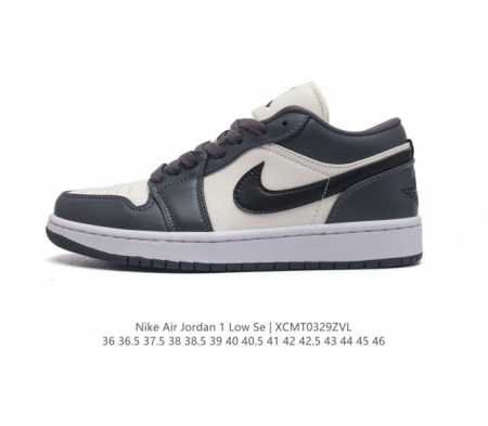 耐克 乔丹air Jordan 1 Low Aj1 乔1 乔丹1代aj1 低帮复古文化休闲运动篮球鞋 从1985 年面世的元年款汲取设计灵感 采用简洁大方的经典 - 点击图像关闭