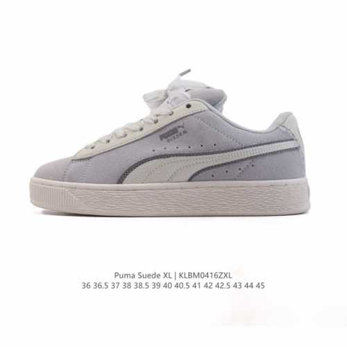 彪马 puma 休闲板鞋Bmw Mms Suede Xl系列经典翻毛皮厚底防滑耐磨舒适透气运动鞋 新年穿有型 时尚 穿搭 球鞋 穿搭 时尚 潮流 面包鞋 p