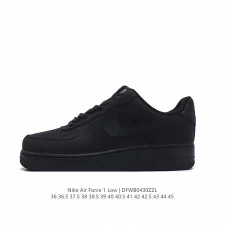 耐克 Nike Air Force 1 '07 Low 空军一号含气垫 低帮百搭厚底增高休闲运动板鞋。柔软、弹性十足的缓震性能和出色的中底设计，横跨复古与现代的 - 点击图像关闭