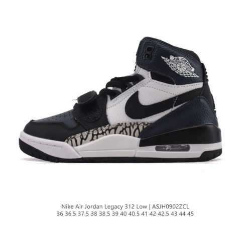 公司级 耐克 Aj 乔丹 Air Jordan Legacy 312 高帮运动鞋 Aj312 乔312百搭篮球鞋 酷炫混搭，谁人不爱？Air Jordan Le