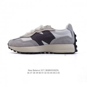 160 【真标】Nb 新百伦 New Balance 327系列复古休闲运动慢跑鞋时尚男女运动鞋 以更纯粹的复古风格设计打造的全新造型 侧身还以解构设计，将 N