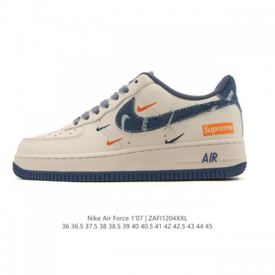 公司级 Af1耐克 Nike Air Force 1 ‘07 Low 空军一号 厚底增高百搭运动板鞋 原楦头原纸板 打造纯正空军版型，专注外贸渠道 全掌内置蜂窝