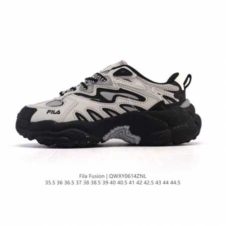 公司级 斐乐 男女同款老爹鞋 Fila Fusion 厚底增高百搭运动鞋 意大利百年经典运动品牌，网红单品 小红书推荐爆款 Fila斐乐新款小白鞋斐乐潮牌文化街 - 点击图像关闭
