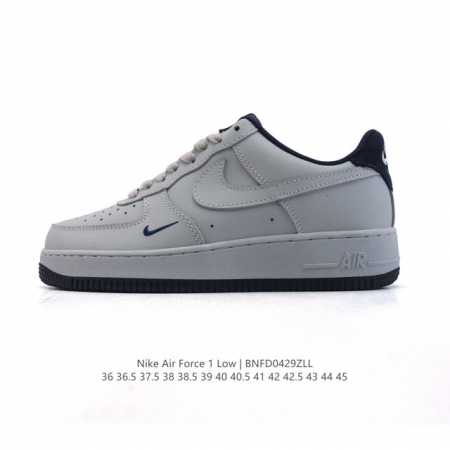 耐克 Nike Air Force 1 '07 Low 空军一号含气垫 小白鞋 低帮百搭厚底增高休闲运动板鞋。柔软、弹性十足的缓震性能和出色的中底设计，横跨复古 - 点击图像关闭