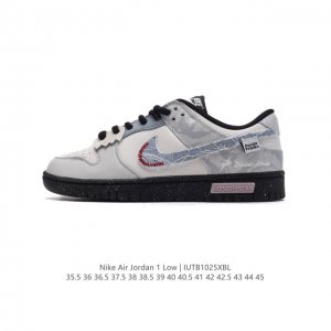 公司级 耐克 乔丹Air Jordan 1 Low AJ1 乔1 乔丹1代aj1 低帮复古文化休闲运动篮球鞋。从1985 年面世的元年款汲取设计灵感，采用简洁大
