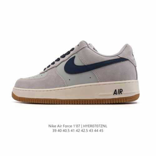 公司级 Af1耐克 Nike Air Force 1 ‘07 Low 空军一号 小白鞋 厚底增高百搭运动板鞋 原楦头原纸板 打造纯正空军版型，专注外贸渠道 全掌