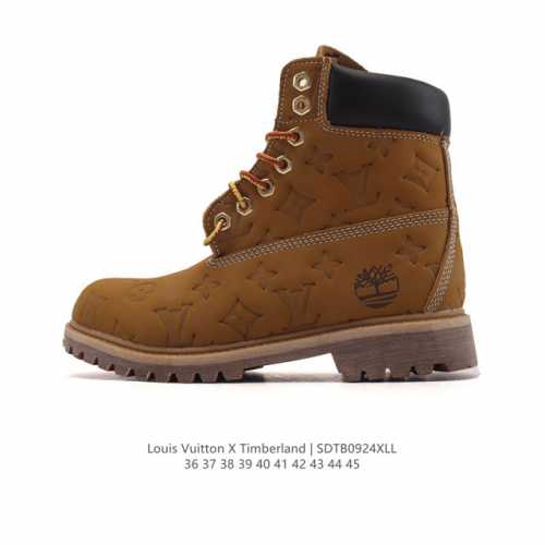 Timberland添柏岚靴子天伯伦高帮马丁靴 踢不烂经典大黄靴 防水面料 高帮靴 马丁靴 户外休闲潮流系列 搭配防臭防腐真皮乳胶鞋垫，给您完美的穿着体验，质量