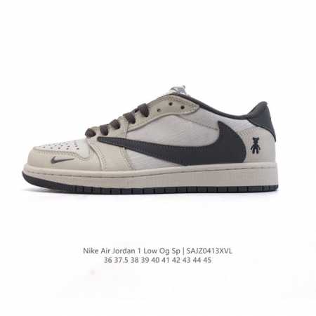 公司级 真标 耐克 Nike Air Jordan 1 Low Og Sp Military Blue Aj1乔1倒勾 2025年新款 蛇年新款 低帮篮球鞋 A - 点击图像关闭