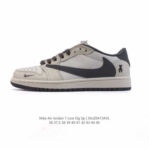 公司级 真标 耐克 Nike Air Jordan 1 Low Og Sp Military Blue Aj1乔1倒勾 2025年新款 蛇年新款 低帮篮球鞋 A