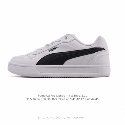 彪马 Puma Ca Pro Classic 百搭单品彪马复古休闲鞋经典男女板鞋，搭配精心设计的配色组合，营造浓郁的复古氛围。鞋面打孔细节,提升穿着时的舒适度。