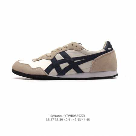 公司级onitsuka Tiger鬼塚虎 Serrano 尼龙 复古运动 防滑耐磨平衡轻便 低帮生活休闲鞋 货号: 11833400-252 尺码: 36-45 - 点击图像关闭