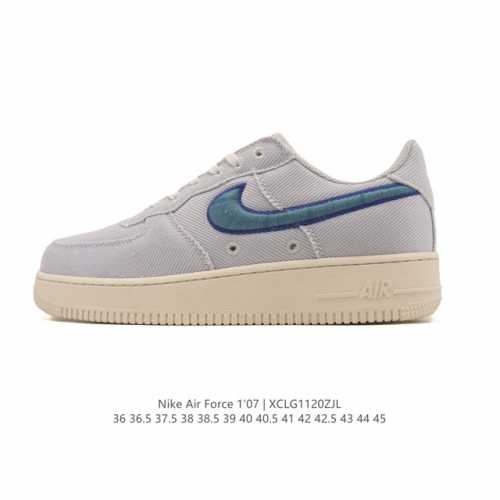 公司级 Af1耐克 Nike Air Force 1 ‘07 Low 空军一号 厚底增高百搭运动板鞋 原楦头原纸板 打造纯正空军版型，专注外贸渠道 全掌内置蜂窝
