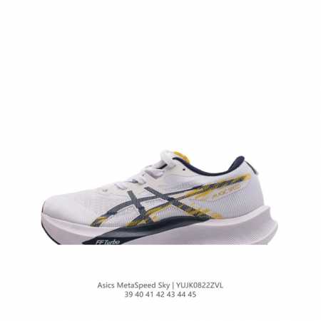 asics亚瑟士全新碳板竞速跑鞋，Metaspeed Sky马拉松缓震跑步鞋 亚瑟士asics Metaspeed Sky 是一款专业级出色的碳纤维板跑步鞋，具 - 点击图像关闭
