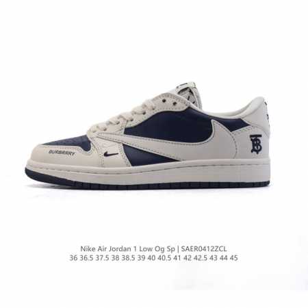 真标 耐克 Nike Air Jordan 1 Low Og Sp Military Blue Aj1乔1倒勾 2025年新款 蛇年新款 联名 低帮篮球鞋 Aj - 点击图像关闭