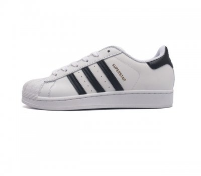 阿迪达斯 Adidas Superstar 三叶草经典贝壳头系列 新款休闲板鞋潮流男女士运动鞋 鞋面柔软皮革材质 标志性的贝壳鞋头 锯齿三条纹 简约的线条 就连