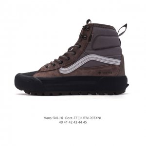 公司级 范斯 Vans 运动板鞋sk8-Hi Gore-Tex Mte-3男士日常百搭减震舒适休闲鞋vans Sk8-Higore-Tex 户外高帮运动板鞋。防