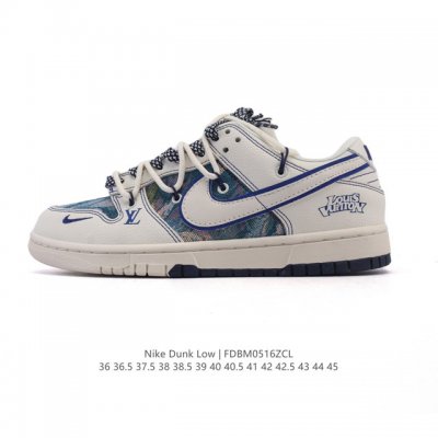 耐克 Nike Sb Dunk Low pro 男女同款运动鞋复古板鞋 解构绑带 双鞋带 采用柔软皮革鞋面 经久耐穿 塑就如元年款 Dunk 般的复古质感 鞋头
