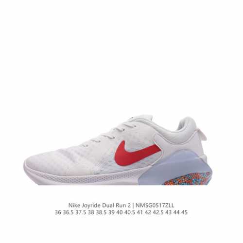 真标 耐克wmns Nike Joyride Dual Run 2代颗粒跑步鞋休闲运动鞋。使用全掌内靴设计，采用flyknit打造鞋面，配合织物内衬，不仅轻质舒