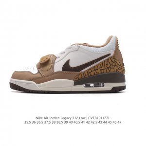 特价头层皮 耐克 Aj 乔丹 Air Jordan Legacy 312 低帮运动鞋 Aj312 乔312百搭篮球鞋 酷炫混搭，谁人不爱？Air Jordan