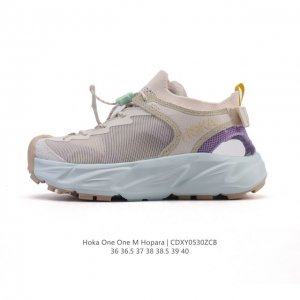 公司级 Hoka One One Hopara 户外凉鞋 霍帕拉缓震登山徒步越野运动凉拖鞋 沙滩鞋 夏日户外新色彩！#宝藏小众好鞋 #耐磨防滑低帮休闲凉鞋 采用