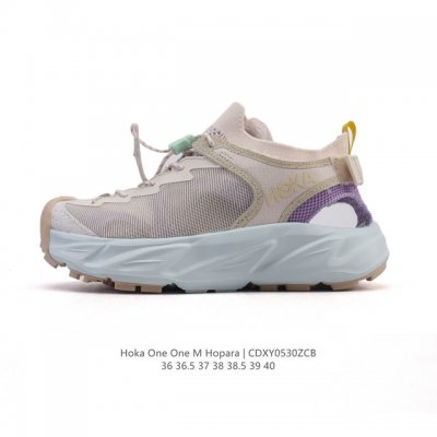 公司级 Hoka One One Hopara 户外凉鞋 霍帕拉缓震登山徒步越野运动凉拖鞋 沙滩鞋 夏日户外新色彩！#宝藏小众好鞋 #耐磨防滑低帮休闲凉鞋 采用