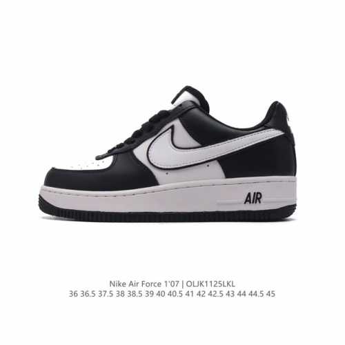 耐克 Nike Air Force 1 '07 Low 空军一号含气垫 小白鞋 低帮百搭厚底增高休闲运动板鞋。柔软、弹性十足的缓震性能和出色的中底设计，横跨复古