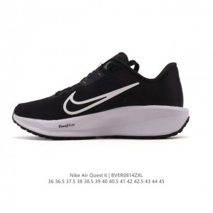 耐克Nike Air Quest 6 卡贾透质轻气休运闲 透气轻盈缓震跑步鞋，Nike Quest 6男女子透气轻盈缓震跑步鞋采用匠心设计，助你心愿成真。这款跑