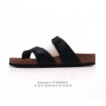 新品公司级 德国百年知名鞋履品牌 博肯Birkenstock鞋品牌人字拖 勃肯鞋男女同款全牛皮真皮软木凉拖鞋外穿时尚博肯鞋 透气人字拖鞋平底大码。勃肯拖鞋系列凉