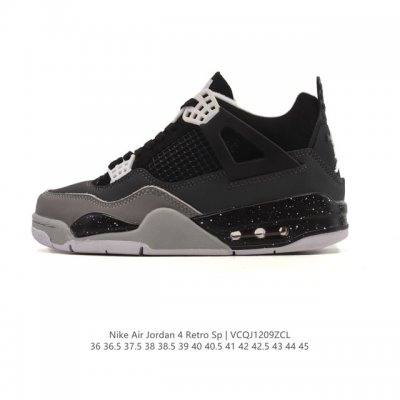 耐克 Nike Air Jordan 4 Retro Og迈克尔 乔丹Aj4代乔4 低帮复古休闲运动文化篮球鞋。秉承轻量化的速度型篮球鞋设计思想完成设计，降低重