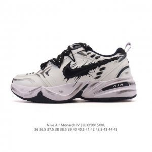 公司级 耐克 Nike Air Monarch Iv男女子训练鞋厚底老爹鞋休闲复古运动鞋。Nike Air Monarch Iv 运动鞋为你打造出众的训练装备，