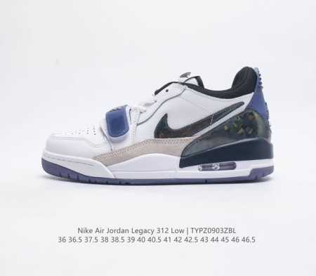 公司级头层皮耐克 Aj 乔丹 Air Jordan Legacy 312 Low 低帮男女运动鞋百搭篮球鞋 有着交错结合的设计 它的名字就展现出它所包含的鞋款元 - 点击图像关闭