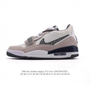 耐克 Aj 乔丹 Air Jordan Legacy 312 低帮运动鞋 Aj312 乔312百搭篮球鞋 酷炫混搭，谁人不爱？Air Jordan Legacy