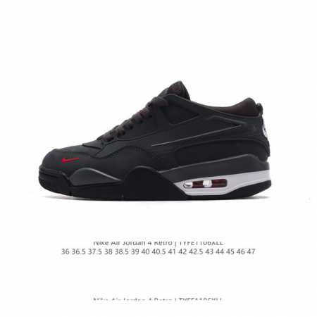 公司级 耐克 新款 Nike Air Jordan 4 Retro OG 低帮 迈克尔 乔丹AJ4代乔4 复古休闲运动文化篮球鞋。秉承轻量化的速度型篮球鞋设计思 - 点击图像关闭