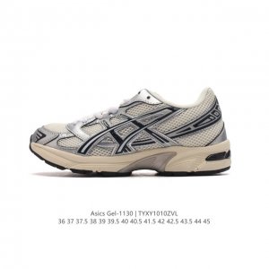 公司级 Asics 亚瑟士 新款情侣健步减震复古鞋gel-1 男女时尚透气运动潮流耐磨休闲鞋 。选用网眼与皮革相接，复古而富有层次感。网布搭配银色金属感线条，虎