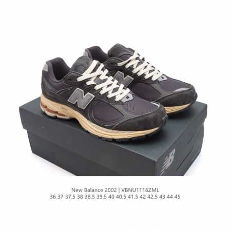 公司级 新百伦 New Balance 2002R 跑鞋 男女运动鞋厚底老爹鞋。沿袭了面世之初的经典科技，以 Encap 中底配以升级版 N-Ergy 缓震物料 - 点击图像关闭
