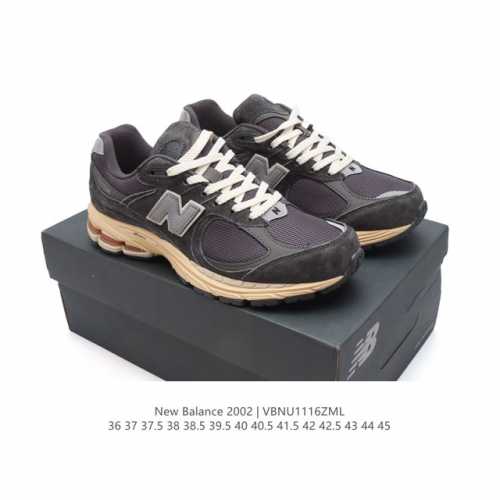 公司级 新百伦 New Balance 2002R 跑鞋 男女运动鞋厚底老爹鞋。沿袭了面世之初的经典科技，以 Encap 中底配以升级版 N-Ergy 缓震物料