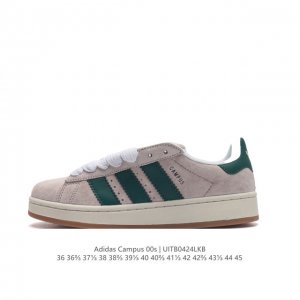 Adidas阿迪达斯.男女鞋 三叶草campus 00S 面包鞋复古休闲板鞋。千禧回潮！Adidas Campus 00S 经典再现！面包化的campus鞋款在