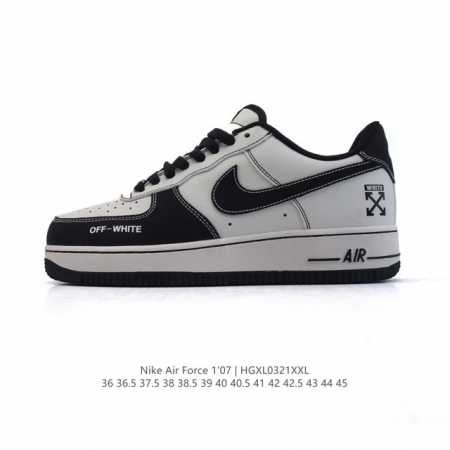 290 公司级 Af1耐克 Nike Air Force 1 ‘07 Low 空军一号 2025年 新款 小白鞋 新年鞋子 厚底增高百搭运动板鞋 原楦头原纸板 - 点击图像关闭