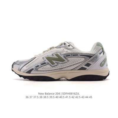 新品 新百伦 2025年新款 New Balance 204L 2025年夏季登场：复古薄底鞋重塑都市运动美学时尚运动跑步鞋，以复古薄底设计与室内足球鞋灵感，打