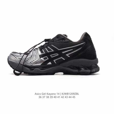 亚瑟士 Asics Gel-Kayano 14 公司级版本运动休闲透气专业缓震慢跑鞋。采用工程弹性双层再生网格密度鞋面材质，后跟3D可视gel缓震乳胶物料，升级 - 点击图像关闭
