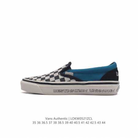 硫化版 Vans 万斯 男女鞋真标硫化工艺，原钢印、材质标，加强减震eva鞋垫装置可踩跟两穿效果范斯vans Authentic Era Sf 中性4孔低帮系带 - 点击图像关闭