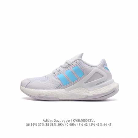 阿迪 Adidas Day Jogger 夜行者二代 爆米花 复古缓震跑鞋男运动鞋 低帮经典运动鞋慢跑者系列高弹复古休闲运动跑鞋，这款adidas Day Jo - 点击图像关闭